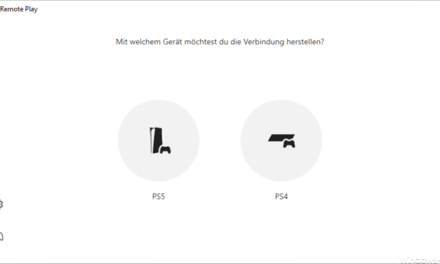 Windows PC Remote die PS5 steuern