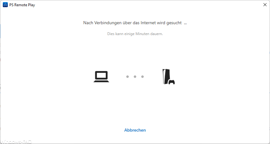 PS5 für Remote Play Windows wird gesucht