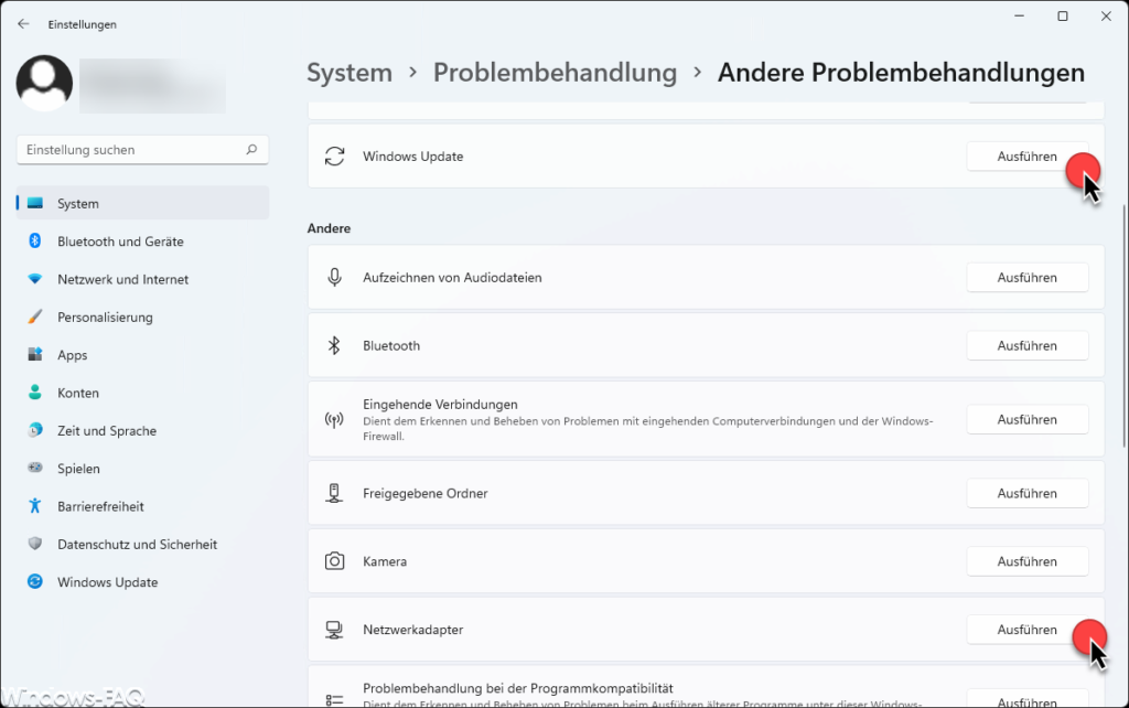 Windows Update und Netzwerkadapter