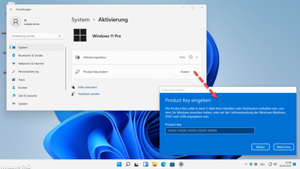 Windows Product Key 0x8007232b