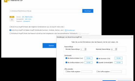 ZIP-Datei Passwort knacken – So gehts