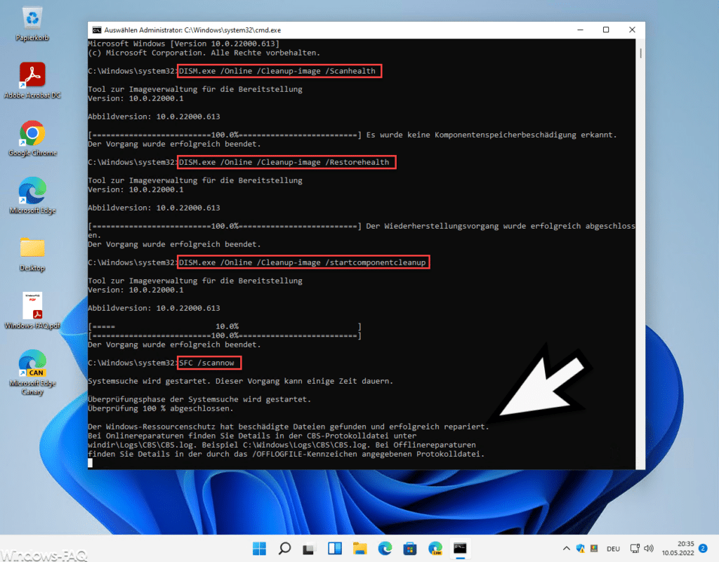 0x80080005 Windows Systemdateien