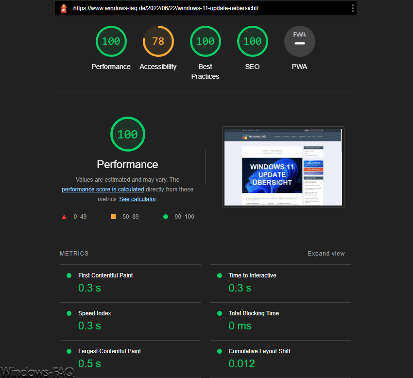 Google Pagespeed mit DIVI und WPRocket erhöhen