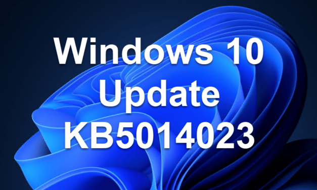 KB5014023 Update für Windows 10