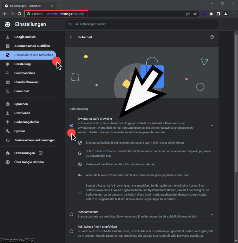 Chrome Safe Browsing