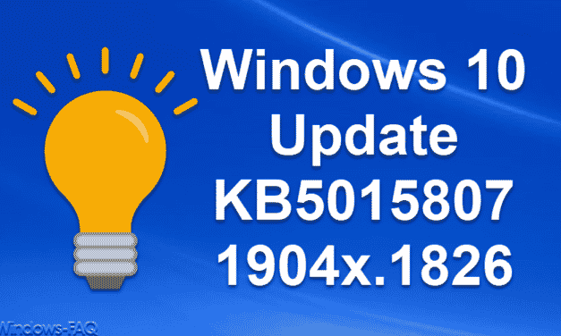 Windows 10 Update KB5015807 1904x.1826