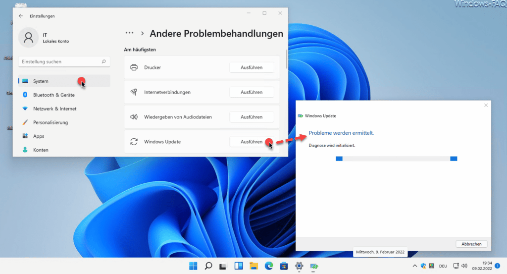Windows Update Problembehandlung