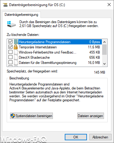Cleanmgr