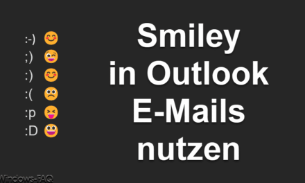 Smileys im Outlook