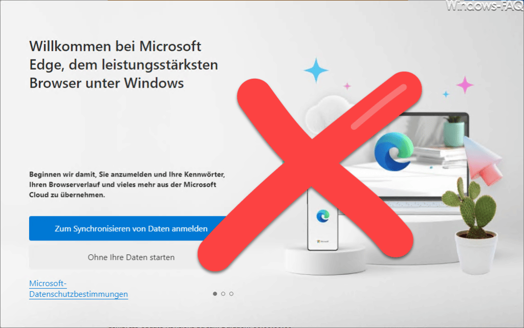 Willkommen beim Microsoft Edge, dem leistungsstärksten Browser unter Windows