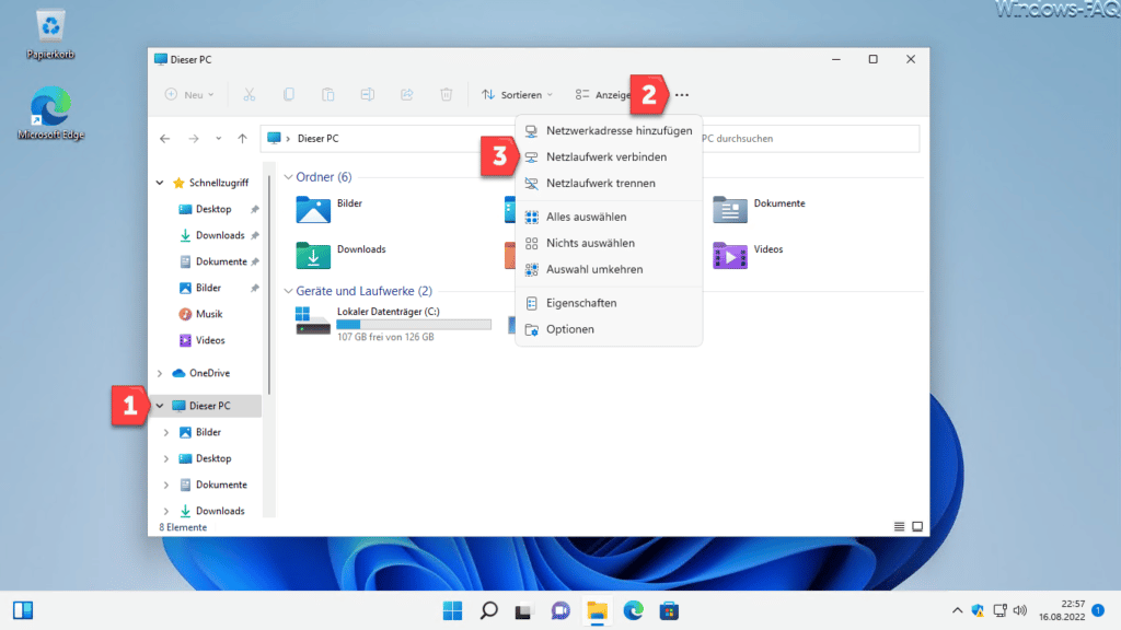 Windows 11 Netzlaufwerk verbinden