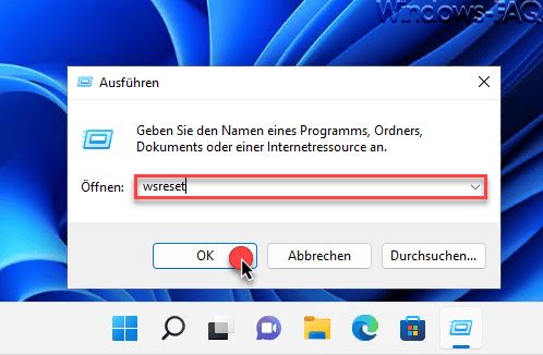 Windows Store Cache Reset