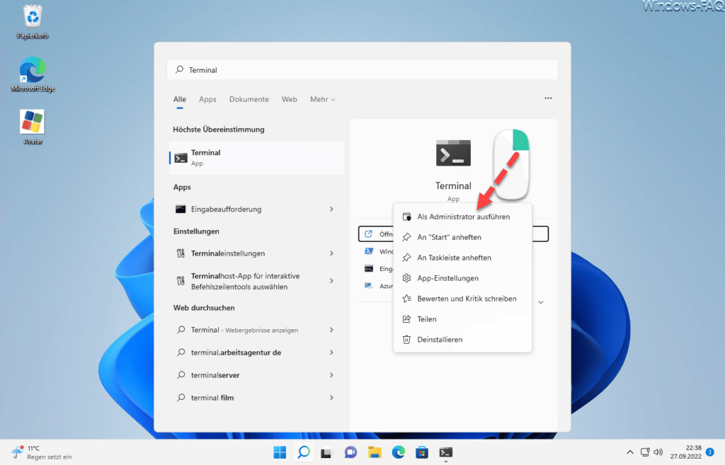 Windows Terminal Als Administrator ausführen