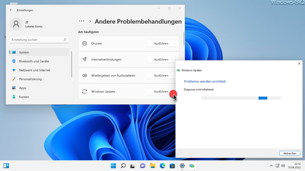 Windows Update Problembehandlung