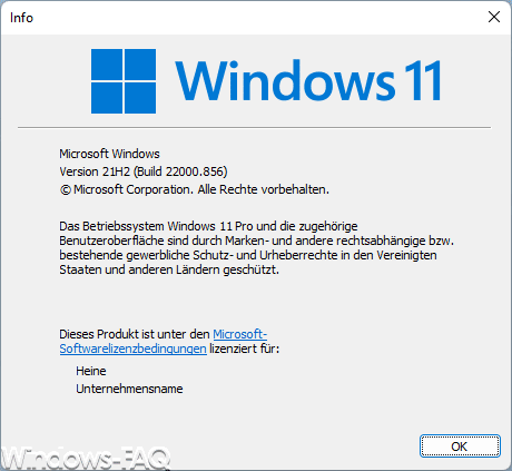 Windows Version