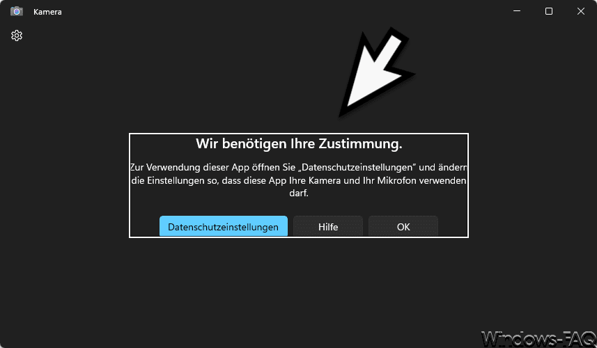 Wir benötigen Ihre Zustimmung