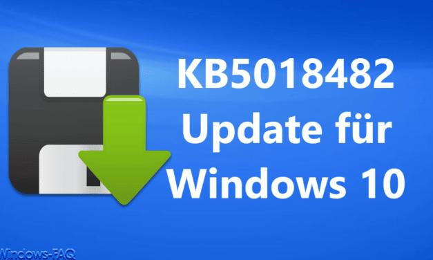 KB5018482 Update für Windows 10