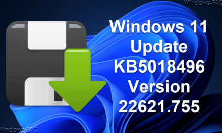 Windows 11 Update KB5018496 Version 22621.755