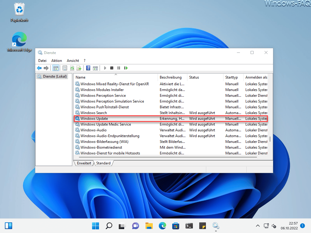 Windows Update Dienst