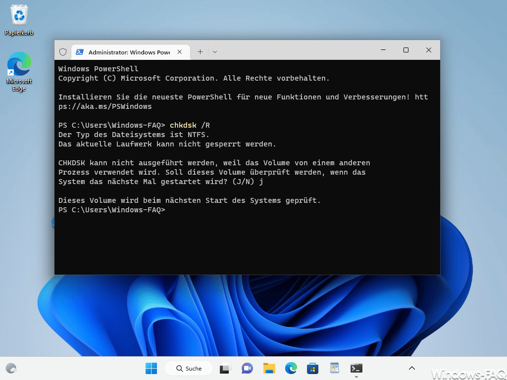 CHKDSK