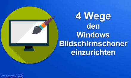 4 Wege einen Bildschirmschoner einzurichten