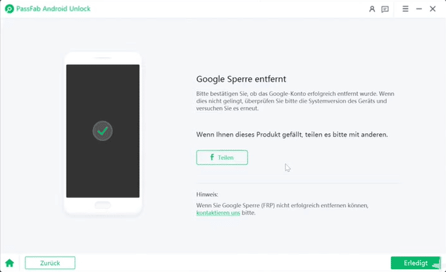 PassFab Android Unlocker 6