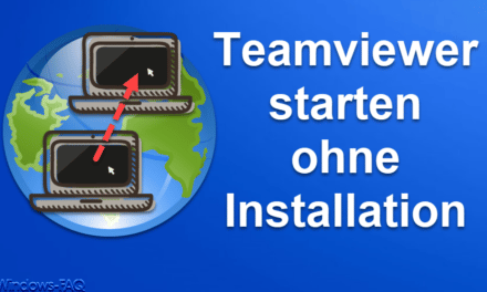Teamviewer ohne Installation starten