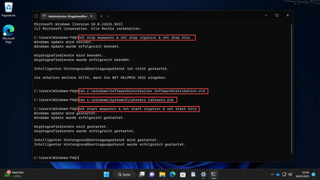 0x80070002 SoftwareDistribution