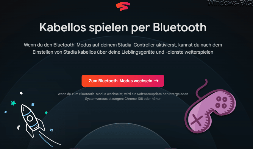 Stadia Controller per Bluetooth mit Windows PC verbinden