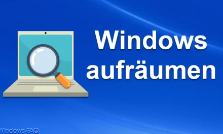 Windows aufräumen – So funktioniert es
