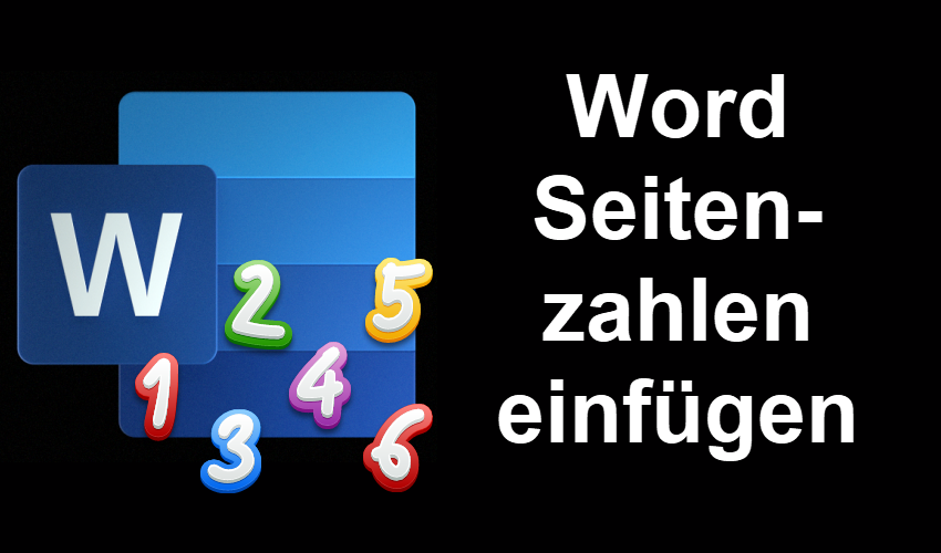 Word Seitenzahlen einfügen