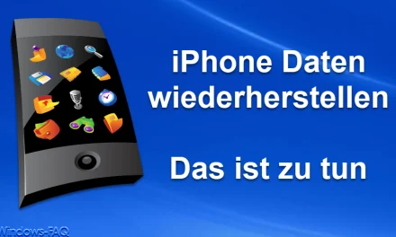 iPhone Daten wiederherstellen – Das ist zu tun