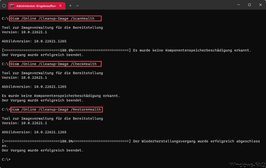 DISM Online Cleanup-Image
