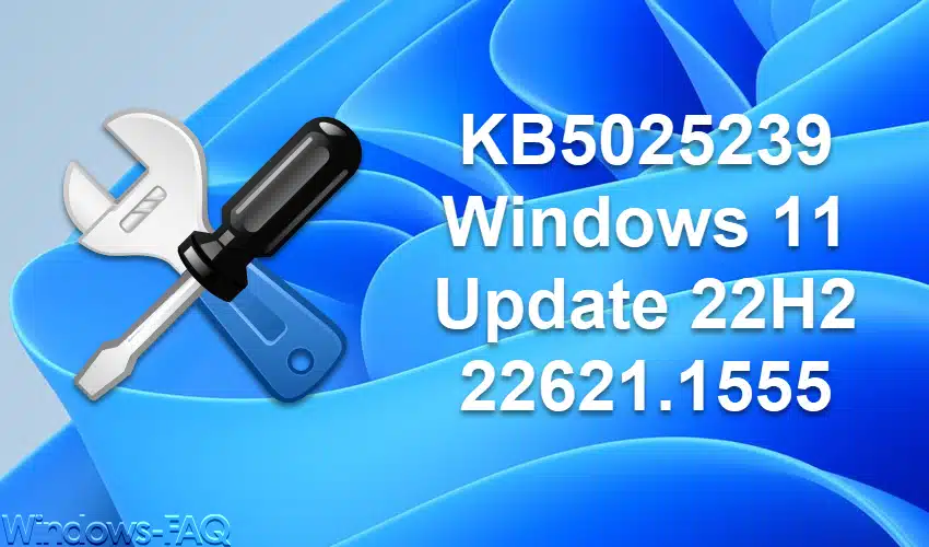 KB5025239 Windows 11 Update 22H2 22621.1555