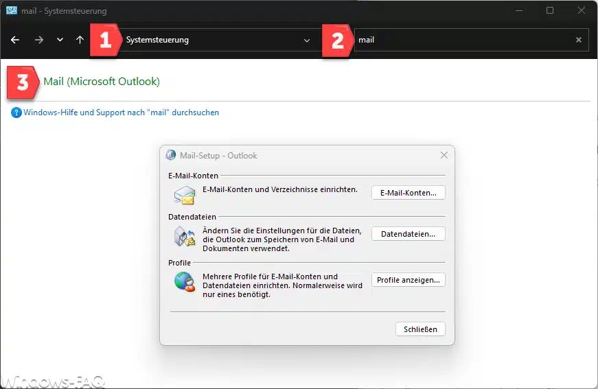 Outlook Mail-Setup