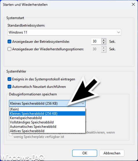 Windows Speicherabbilder