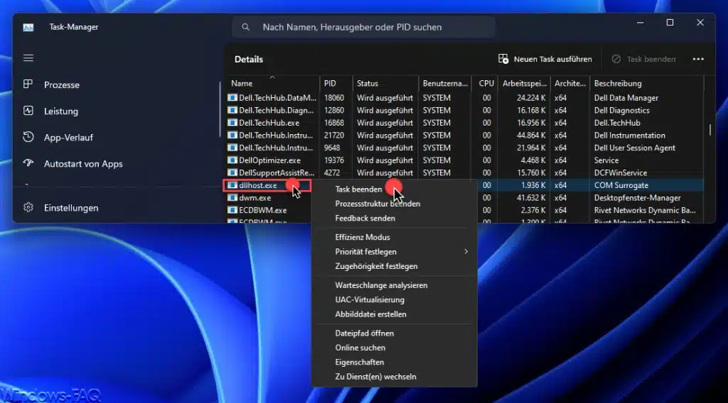 dllhost.exe Task