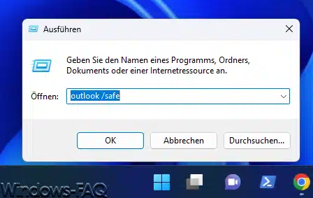 Outlook abgesicherter Modus