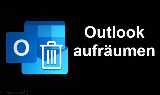 Outlook aufräumen