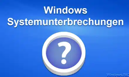 Systemunterbrechungen in Windows: Eine technische Analyse
