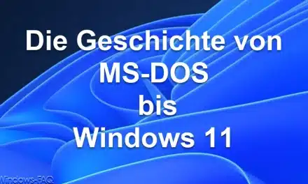 Eine Reise durch die Evolution der Betriebssysteme: Von MS-DOS bis Windows 11