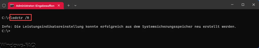 Leistungsindikatoreinstellung neu erstellen