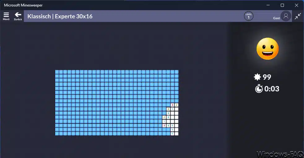 Minesweeper Spiel