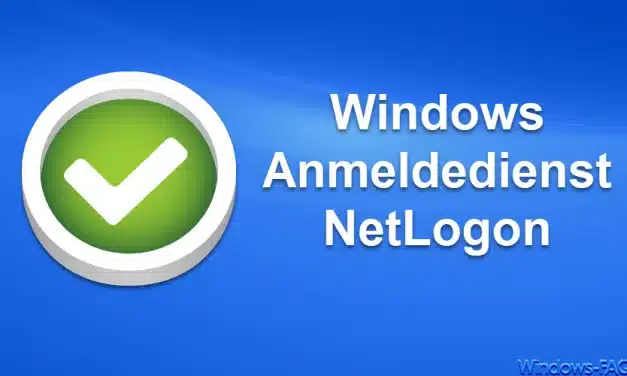 Windows Anmeldedienst NetLogon – Aufgabe und Funktion