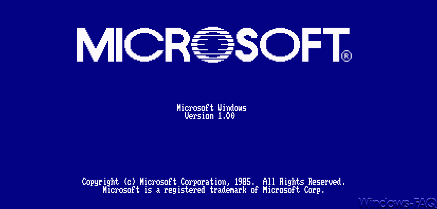 Windows 1.00