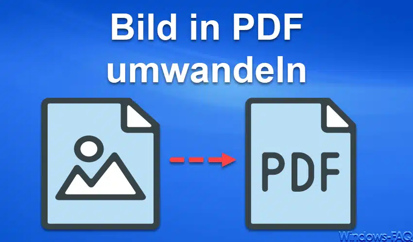 Bild in PDF umwandeln