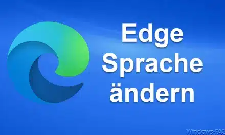 Edge Sprache ändern