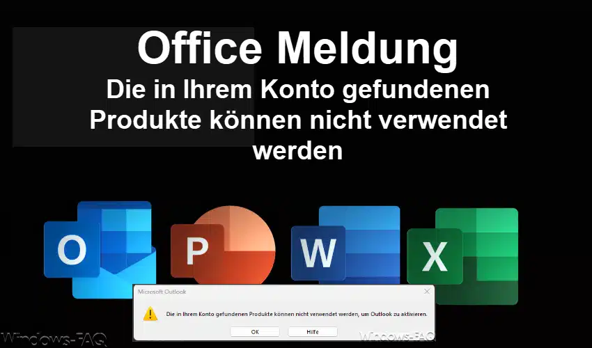 Die in Ihrem Konto gefundenen Produkte können nicht verwendet werden