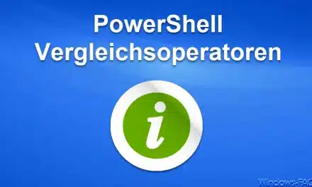 PowerShell Vergleichsoperatoren