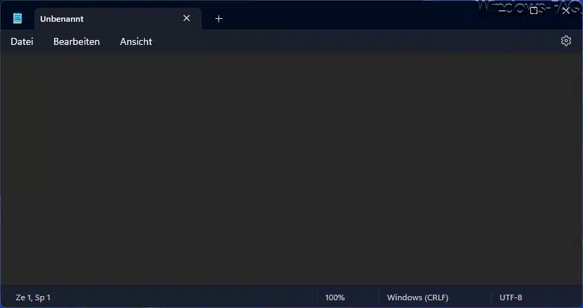 Notepad Dark Mode